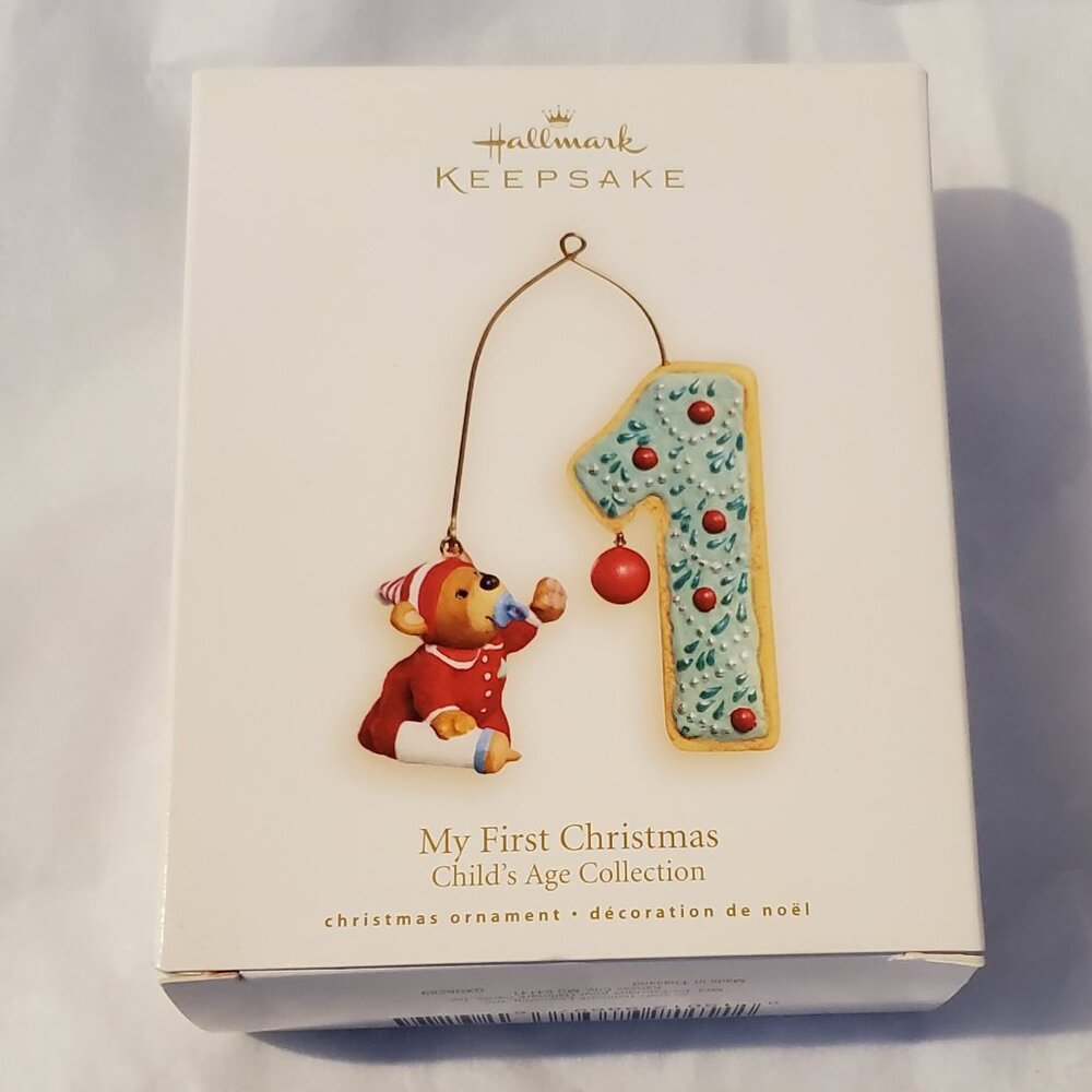 Hallmark Keepsake "My First Christmas" Child's Age Collection